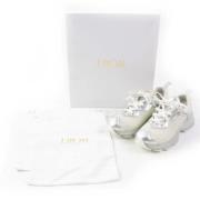 Dior Vintage Pre-owned Laeder sneakers White, Dam