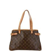 Louis Vuitton Vintage Pre-owned Canvas handvskor Brown, Dam