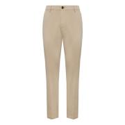 Boggi Milano Stretch bomullsbyxor Beige, Herr