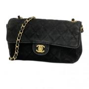 Chanel Vintage Pre-owned Mocka chanel-vskor Black, Dam