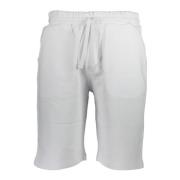 North Sails Sportiga vita herrshorts med tryck White, Herr