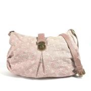 Louis Vuitton Vintage Pre-owned Canvas louis-vuitton-vskor Pink, Dam