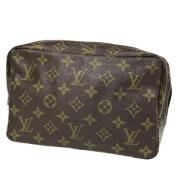 Louis Vuitton Vintage Pre-owned Canvas kuvertvskor Brown, Dam