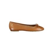 Ralph Lauren Skodon Ballerina Kvinna Brun Brown, Dam