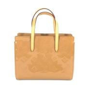 Louis Vuitton Vintage Pre-owned Laeder louis-vuitton-vskor Beige, Dam