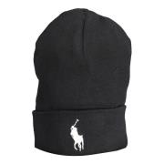 Ralph Lauren Svart Herr Beret Black, Herr