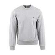 Lacoste Tidlösa ikoniska sweatshirts Gray, Herr