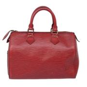 Louis Vuitton Vintage Pre-owned Laeder louis-vuitton-vskor Red, Dam