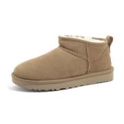 UGG Klassiska Mini Damboots Kastanj Aw22 Beige, Dam