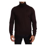 Dolce & Gabbana Turtlenecks Brown, Herr