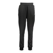 Fila Sportiga Svarta Dambyxor med Elastisk Midja Black, Dam