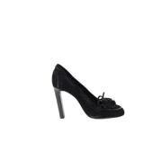 Yves Saint Laurent Vintage Pre-owned Mocka klackskor Black, Dam