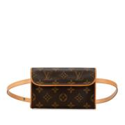 Louis Vuitton Vintage Pre-owned Laeder louis-vuitton-vskor Brown, Dam