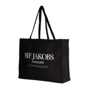 Sif Jakobs Jewellery Stilfull Tote Bag Black, Dam