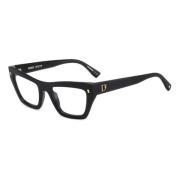 Dsquared2 Stiliga Glasögon i Svart Black, Unisex