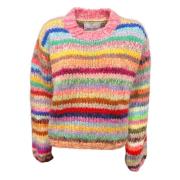 Dawn x Dare Multi Stripe Snygg Topp Multicolor, Dam