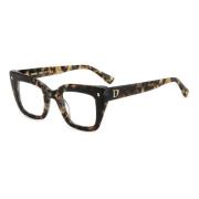 Dsquared2 Retrostil Glasögon Black, Dam