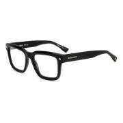 Dsquared2 Moderna Vintageglasögon Black, Herr