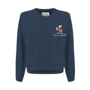 MC2 Saint Barth Herr Pullover Zio Paperone Blue, Herr