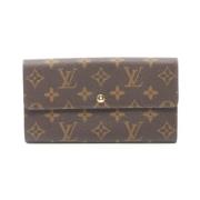 Louis Vuitton Vintage Pre-owned Laeder plnbcker Brown, Dam