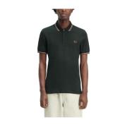 Fred Perry Klassisk Tipped Polo Skjorta Green, Herr