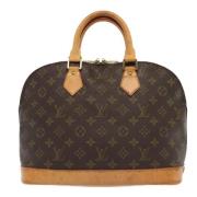 Louis Vuitton Vintage Pre-owned Canvas louis-vuitton-vskor Brown, Dam