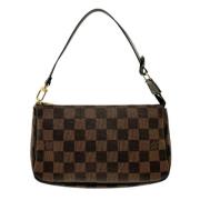 Louis Vuitton Vintage Pre-owned Canvas kuvertvskor Brown, Dam