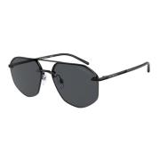 Emporio Armani Stiliga solglasögonssamling Black, Unisex