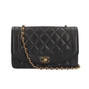 Chanel Vintage Pre-owned Laeder chanel-vskor Black, Dam