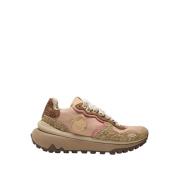 Satorisan Sneakers för moderna kvinnor Beige, Dam