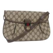 Gucci Vintage Pre-owned Laeder gucci-vskor Beige, Dam