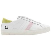 D.a.t.e. Låg Kalv Vit Gul Sneakers White, Herr