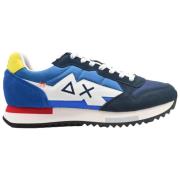 Sun68 Niki Crazy Boy Navy Blue Sneakers Multicolor, Herr