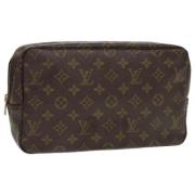 Louis Vuitton Vintage Pre-owned Canvas kuvertvskor Brown, Dam