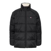 Tommy Jeans Avslappnad passform Nylonjacka Black, Herr