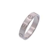 Cartier Vintage Pre-owned Silver ringar Gray, Dam