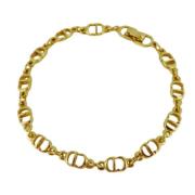 Dior Vintage Pre-owned Guld dior-smycken Yellow, Dam