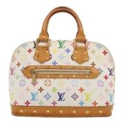 Louis Vuitton Vintage Pre-owned Canvas louis-vuitton-vskor White, Dam