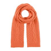 American Dreams Bomullsscarf Burnt Orange Stilfull Modell Orange, Dam