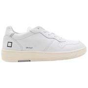 D.a.t.e. Vita Court Calf Sneakers White, Dam