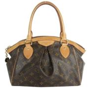 Louis Vuitton Vintage Pre-owned Canvas louis-vuitton-vskor Brown, Dam