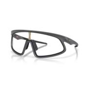 Oakley Sportiga solglasögon med unik design Black, Unisex