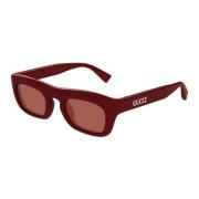 Gucci Stiliga solglasögon Gg1777S-002 Brown, Unisex