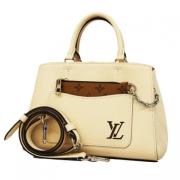 Louis Vuitton Vintage Pre-owned Laeder handvskor Beige, Dam