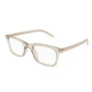 Saint Laurent Lim-004 Stilren Läder Axelväska Beige, Unisex