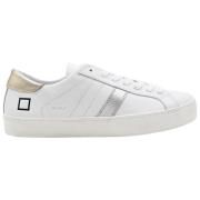 D.a.t.e. Vit Platinum Låg Kalv Sneakers White, Dam