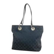 Gucci Vintage Pre-owned Canvas totevskor Blue, Dam