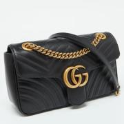 Gucci Vintage Pre-owned Laeder gucci-vskor Black, Dam