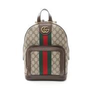 Gucci Vintage Pre-owned Laeder gucci-vskor Beige, Dam