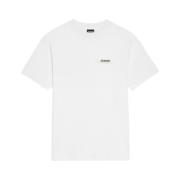 Jacquemus Gros Grain T-shirt White, Herr